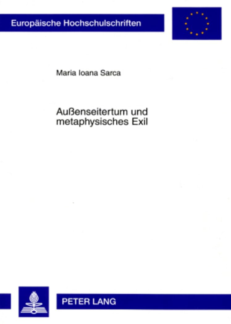 Aussenseitertum Und Metaphysisches Exil book