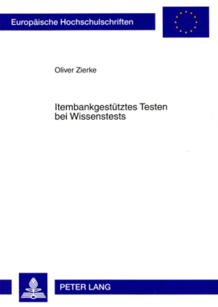 Itembankgestütztes Testen bei Wissenstests Business, Finance & Career