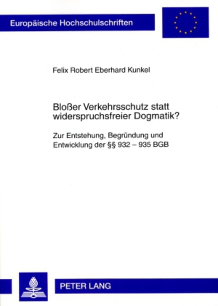 Bloßer Verkehrsschutz statt widerspruchsfreier Dogmatik? Law