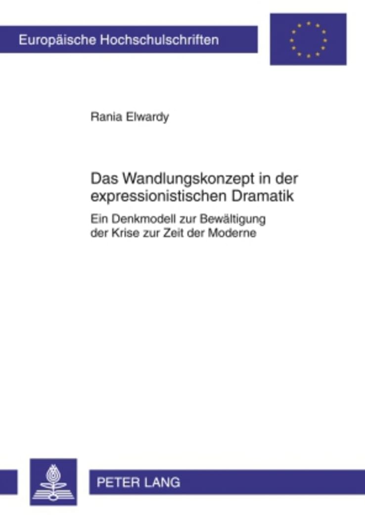 Das Wandlungskonzept in der expressionistischen Dramatik Philosophy