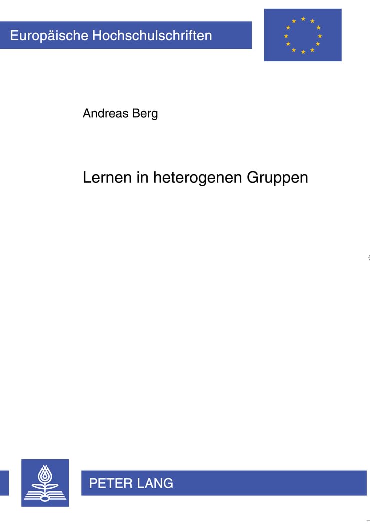 Lernen in heterogenen Gruppen book