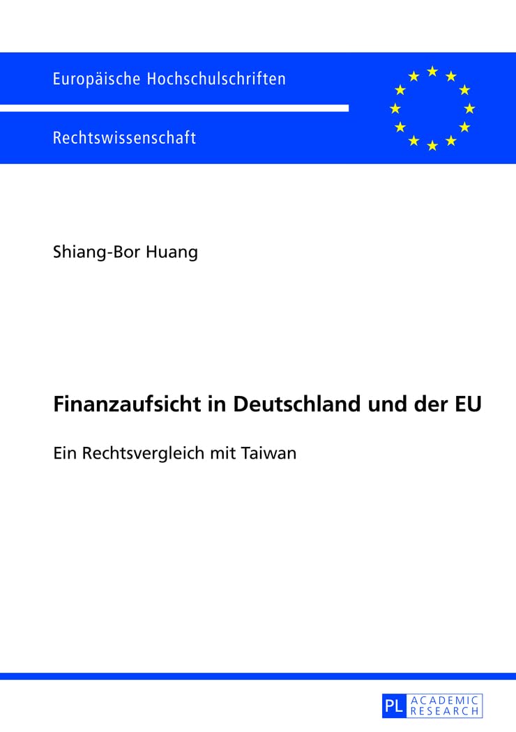 Finanzaufsicht in Deutschland und der EU book