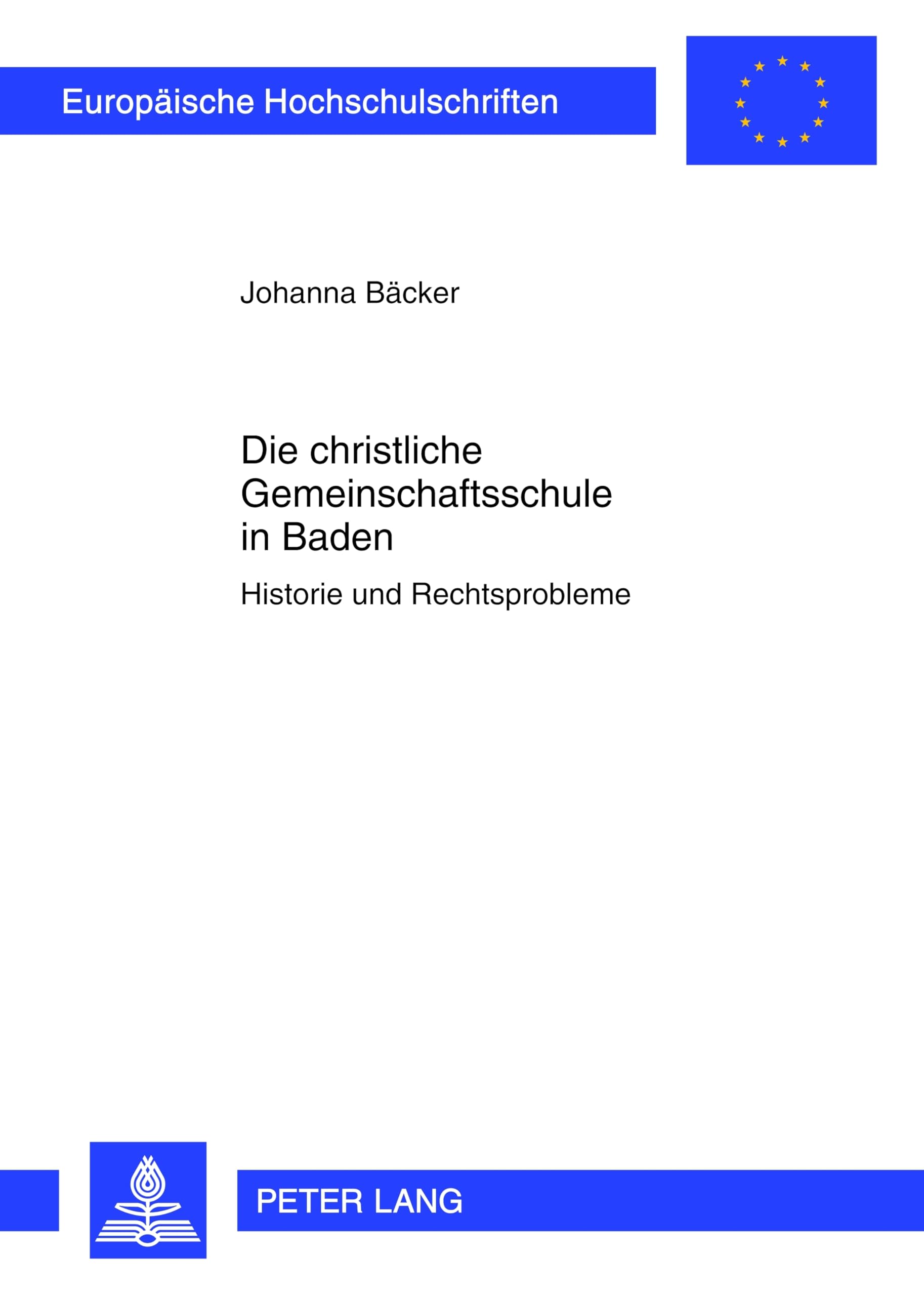 Die christliche Gemeinschaftsschule in Baden Law