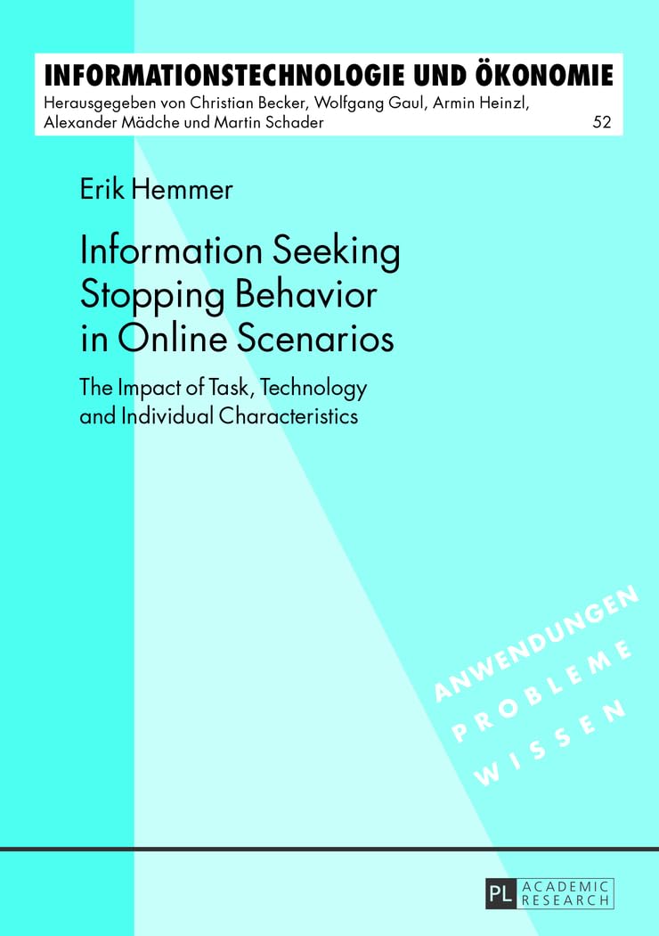 Information Seeking Stopping Behavior in Online Scenarios Law