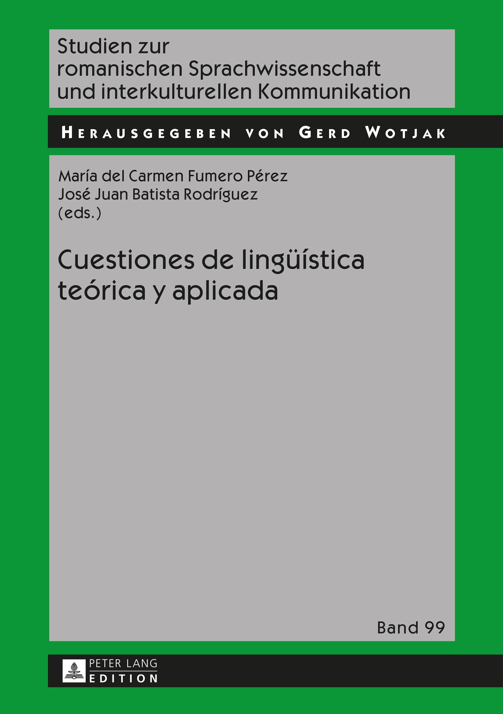 Cuestiones de lingüística teórica y aplicada book