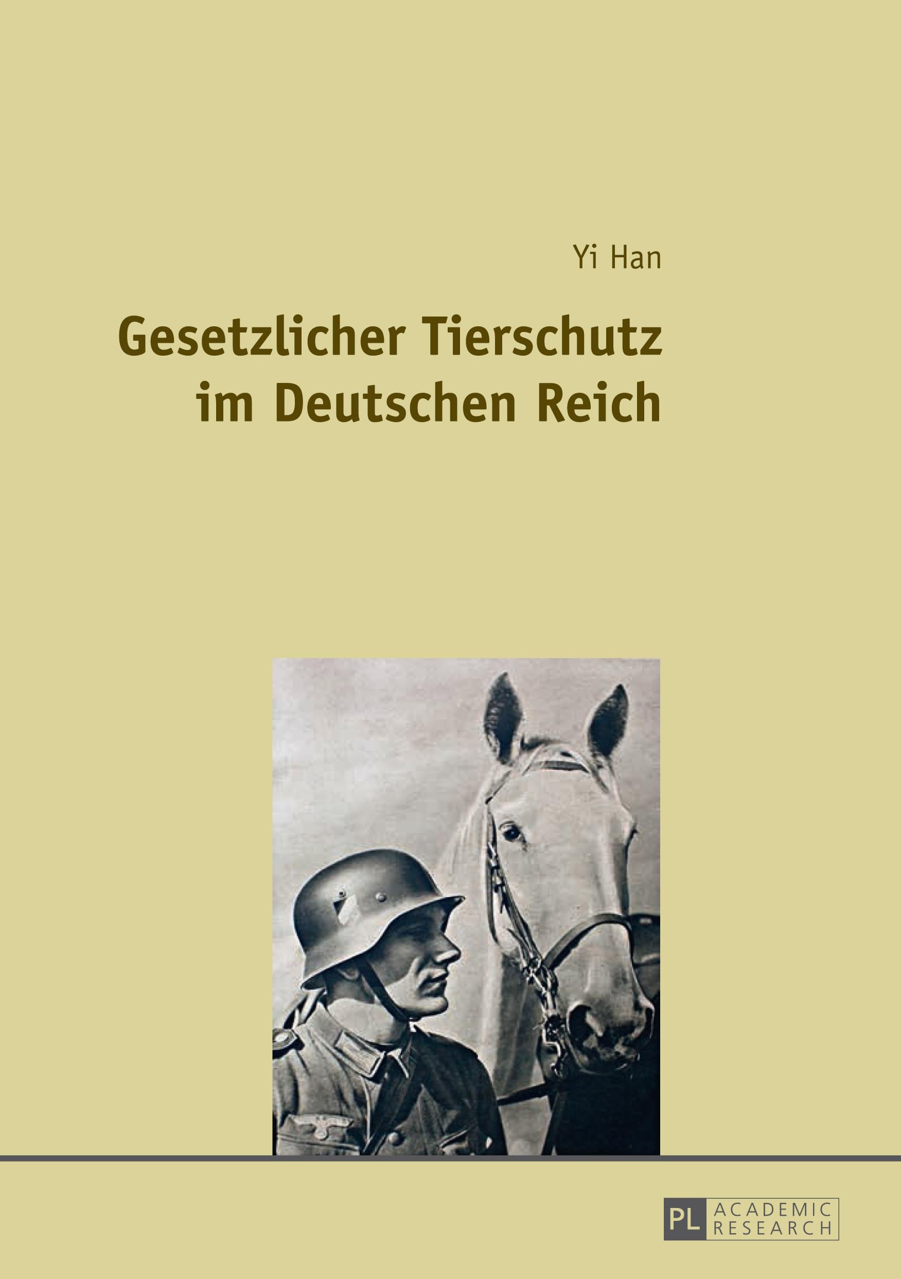 Gesetzlicher Tierschutz im Deutschen Reich: Dissertationsschrift Law