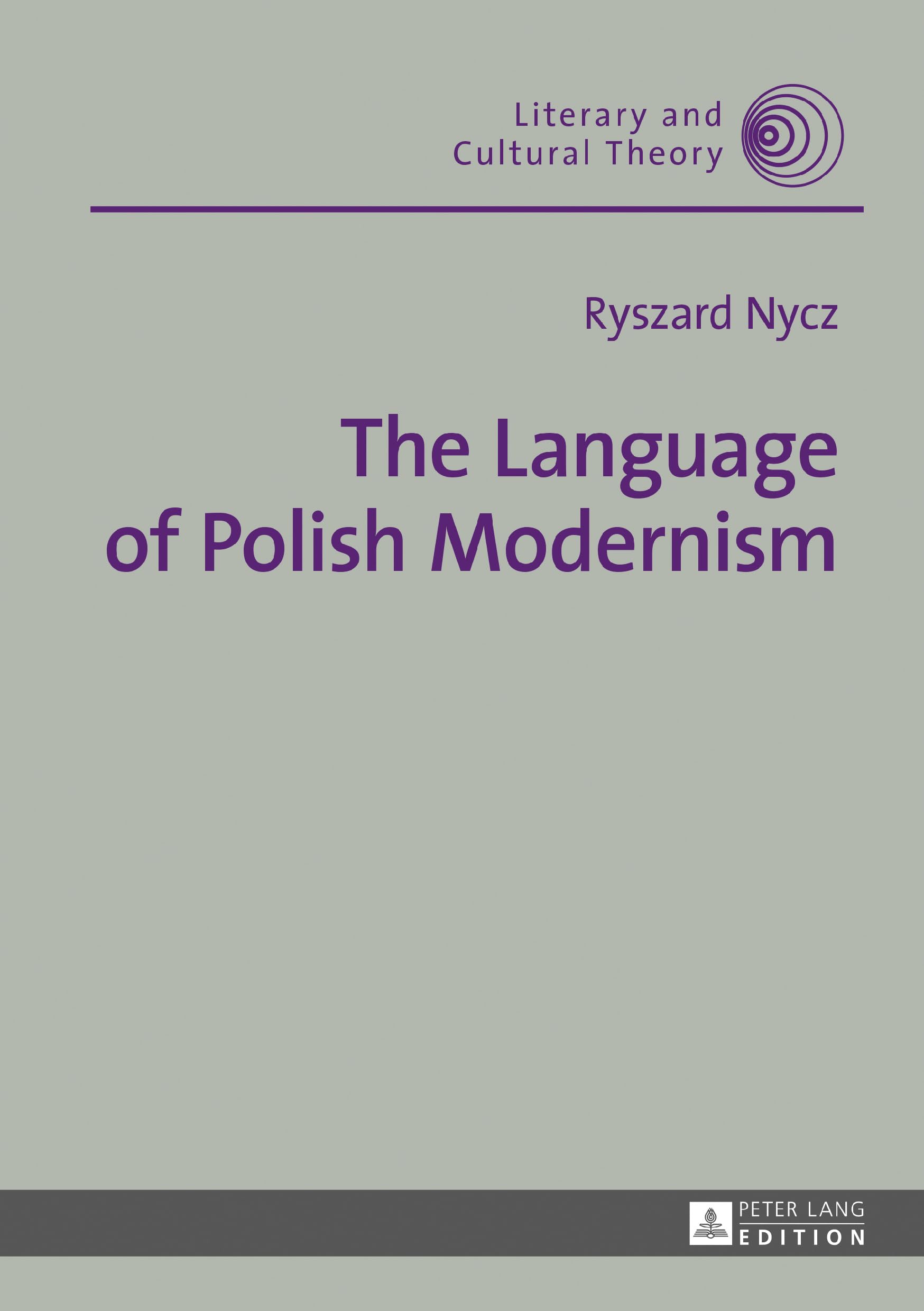 The Language of Polish Modernism book