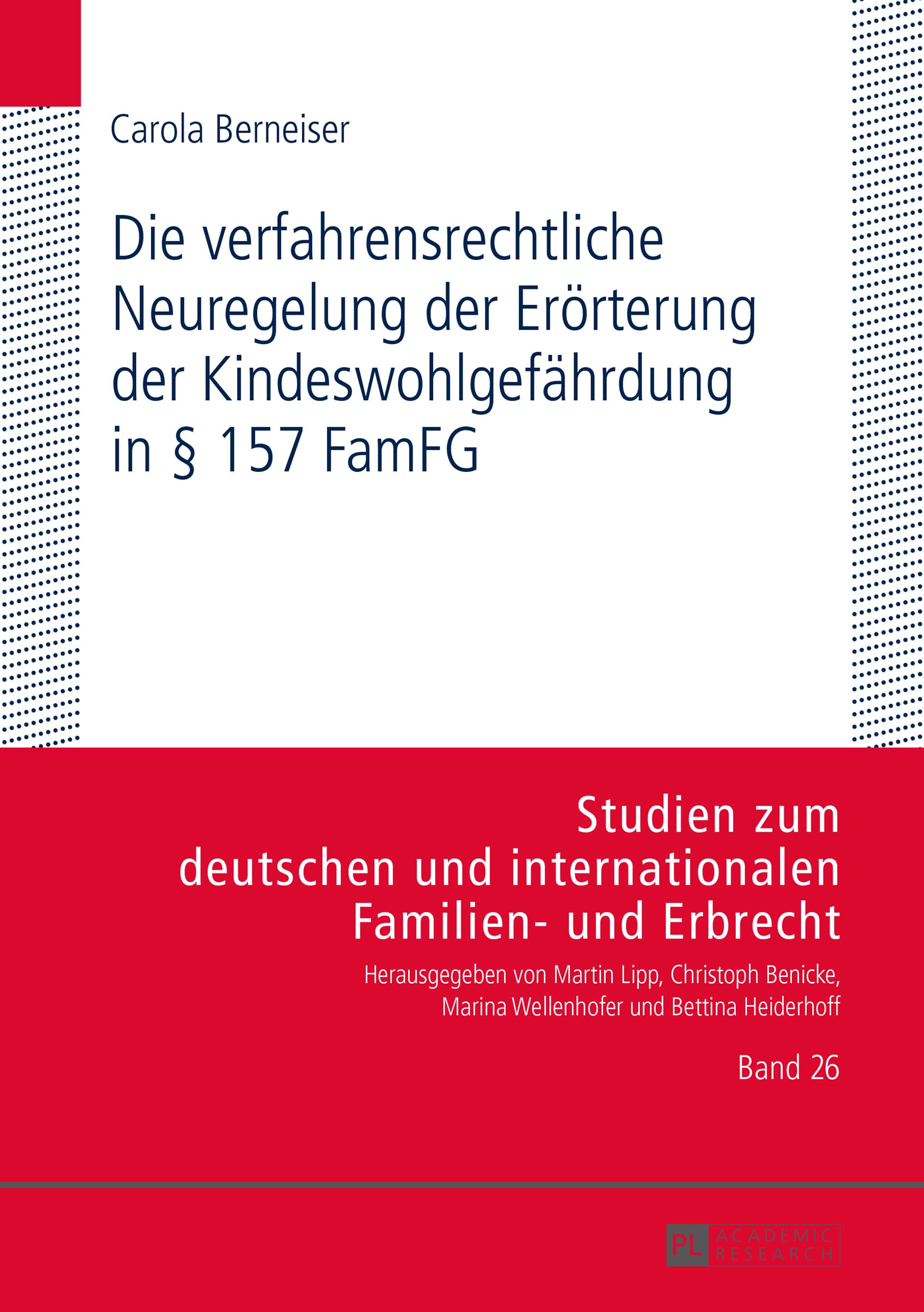 Die verfahrensrechtliche Neuregelung der Eroerterung der Kindeswohlgefaehrdung in § 157 FamFG Law