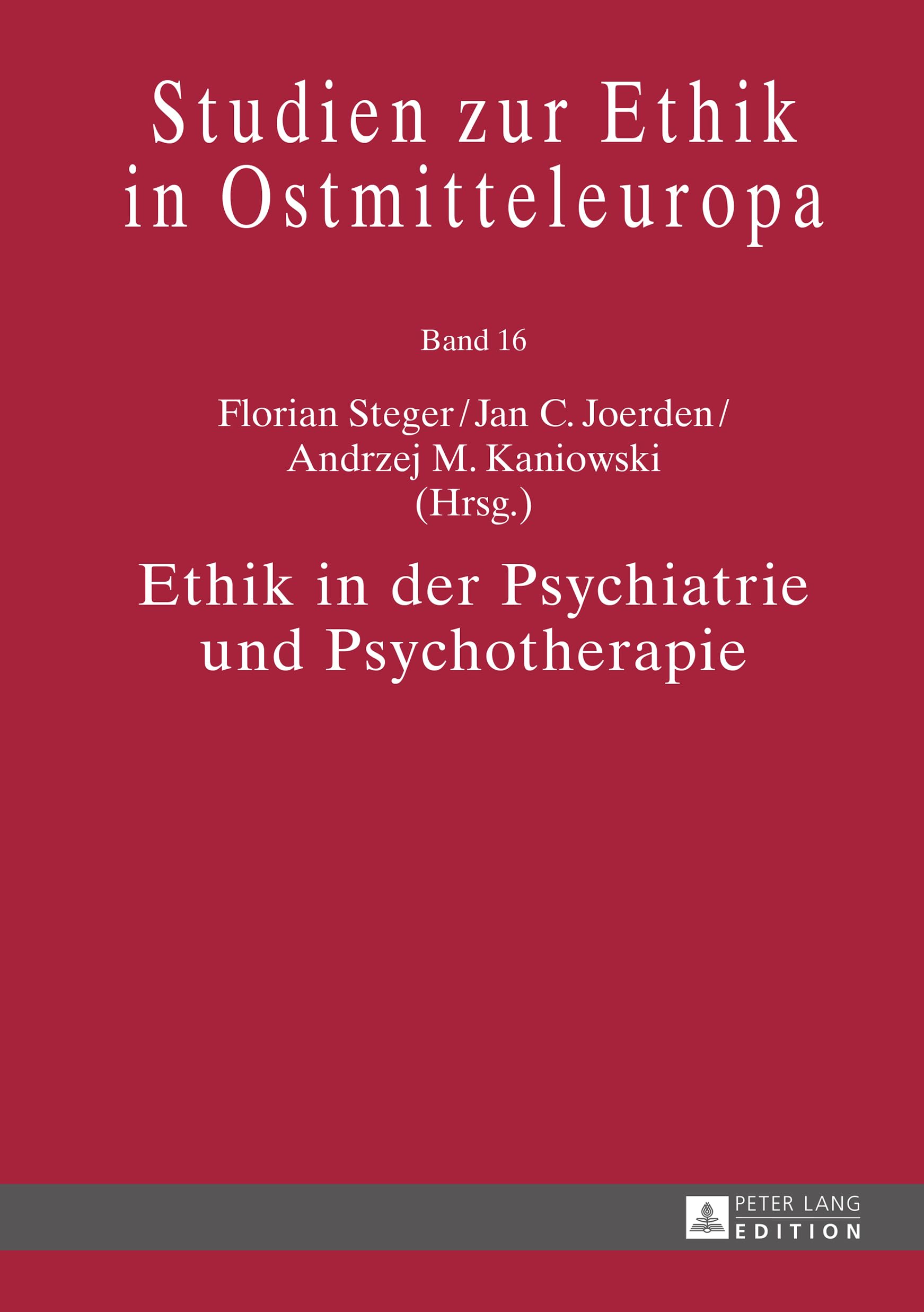 Ethik in der Psychiatrie und Psychotherapie Medicine