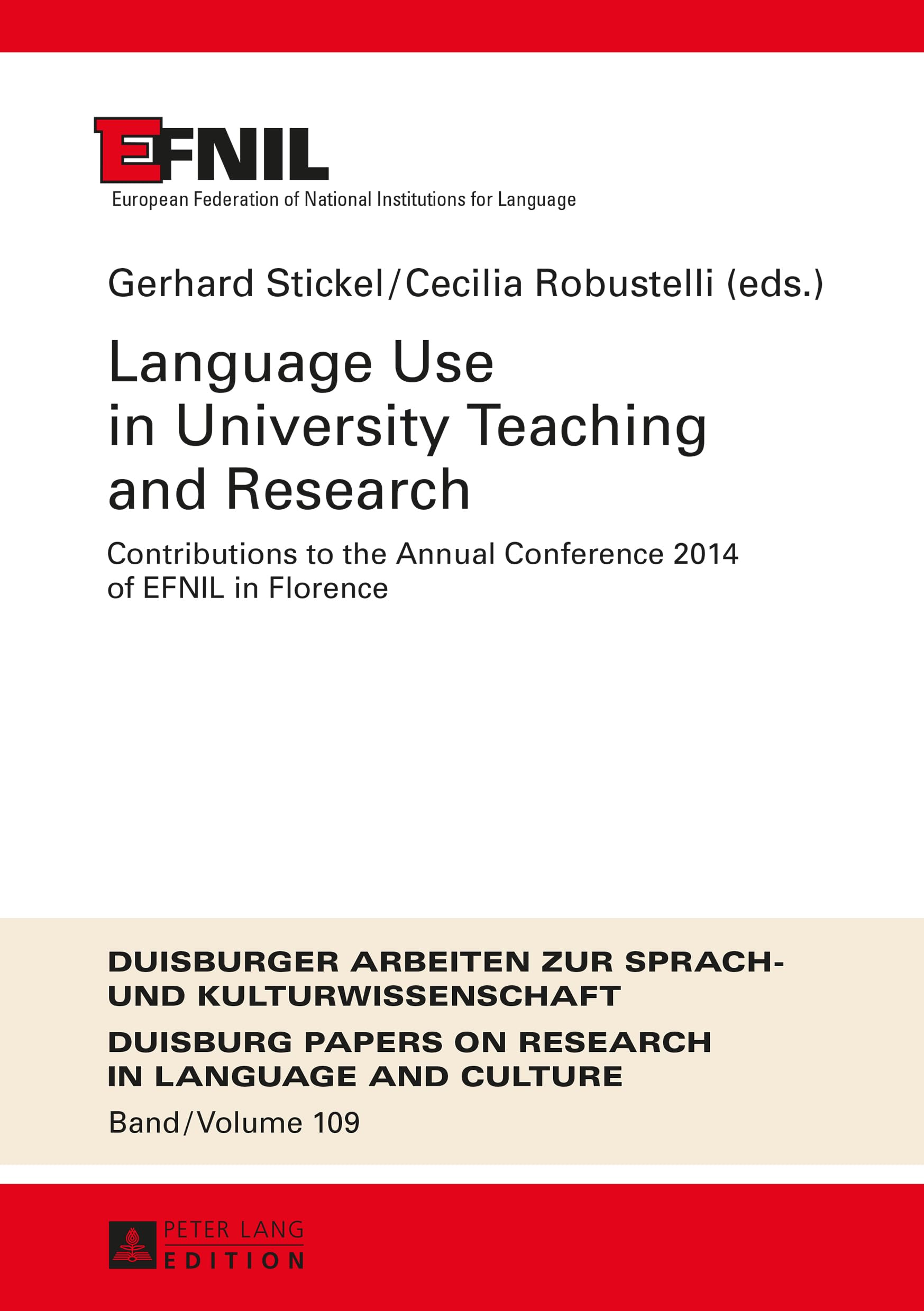 Language Use in University Teaching and Research: Contributions to the Annual Conference 2014 of EFNIL in Florence (DASK – Duisburger Arbeiten zur ... Research in Language and Culture, Band 109) Social Sciences