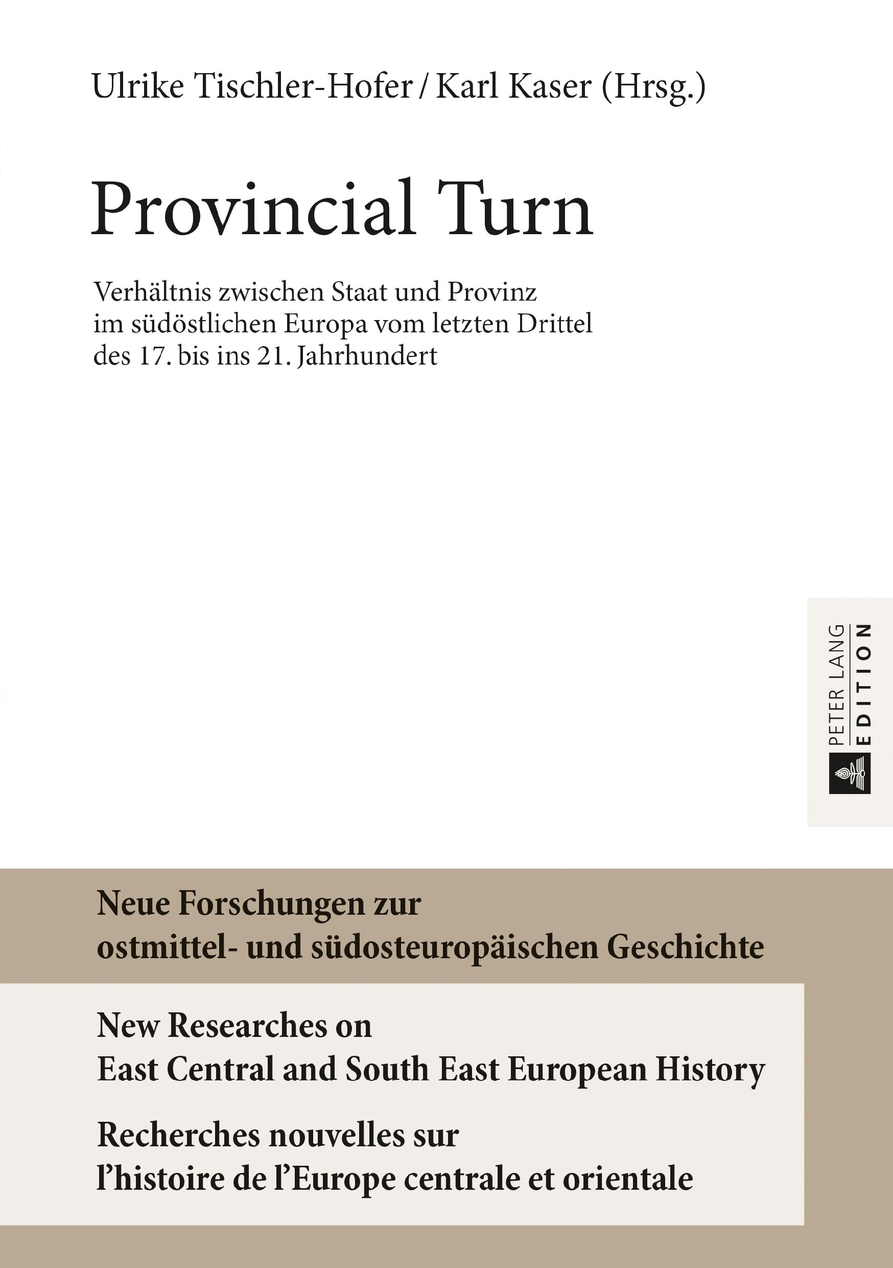 Provincial Turn Politics & Society