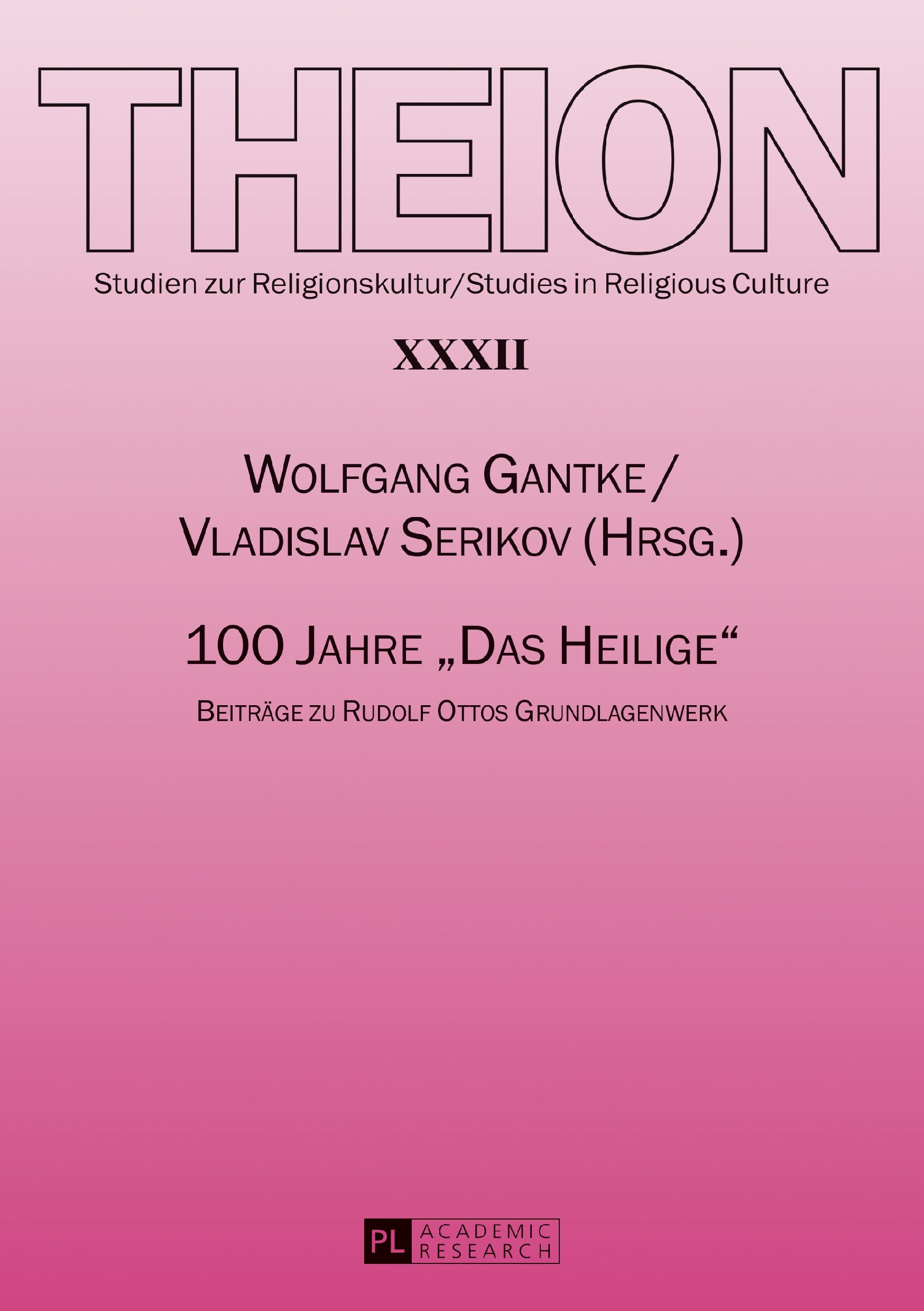 100 Jahre 'Das Heilige' book