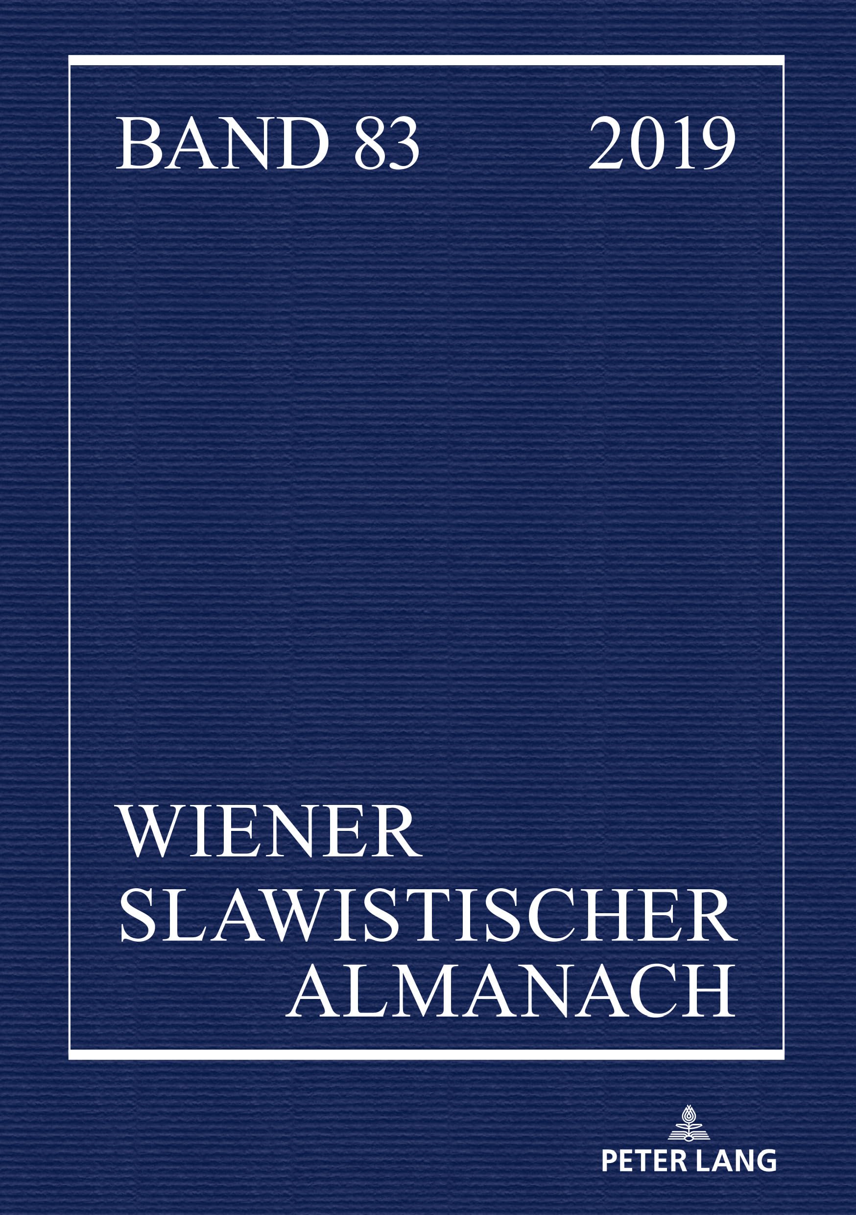 Wiener Slawistischer Almanach Band 83/2019 Social Sciences Books