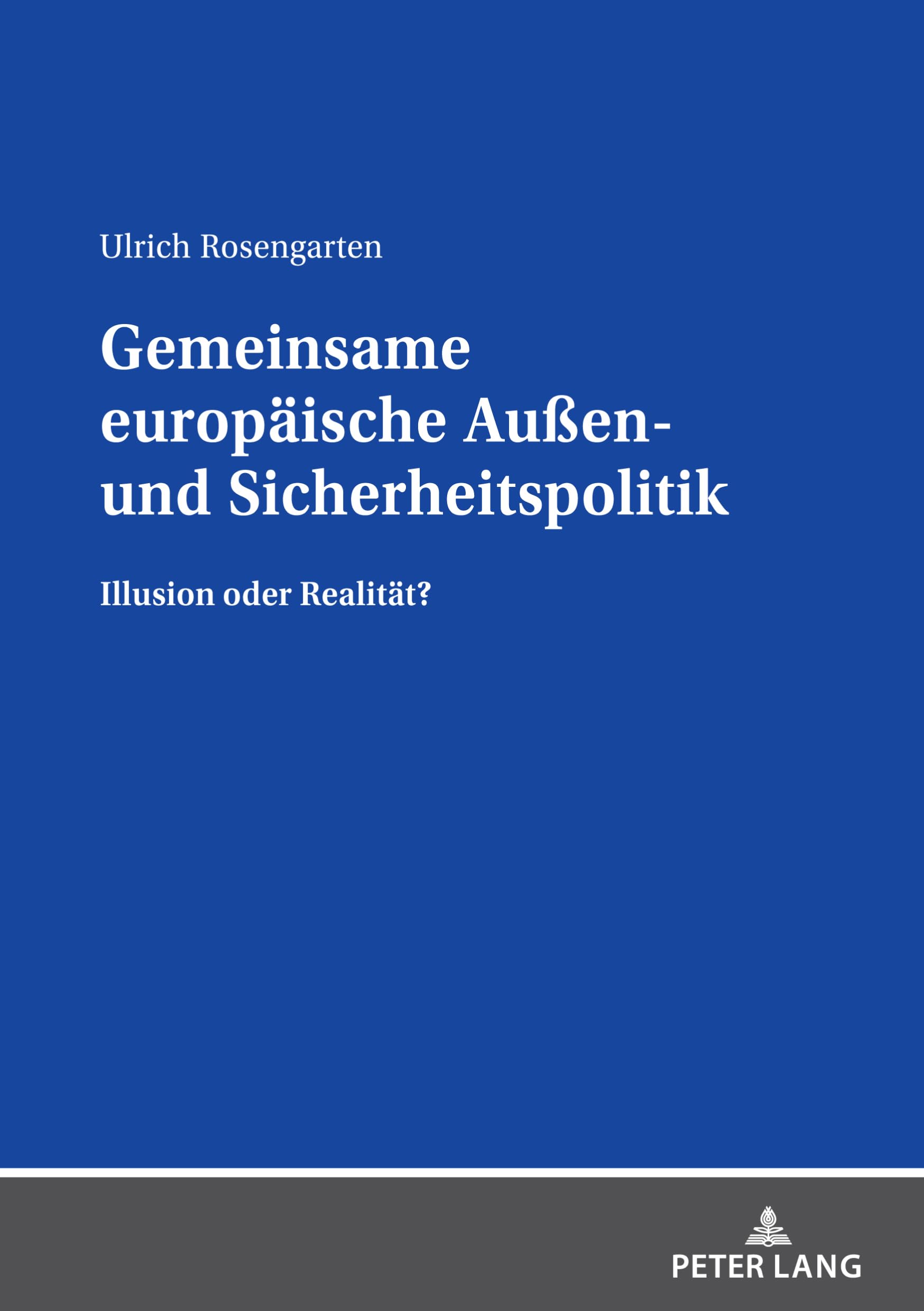 Gemeinsame europäische Außen- und Sicherheitspolitik Law