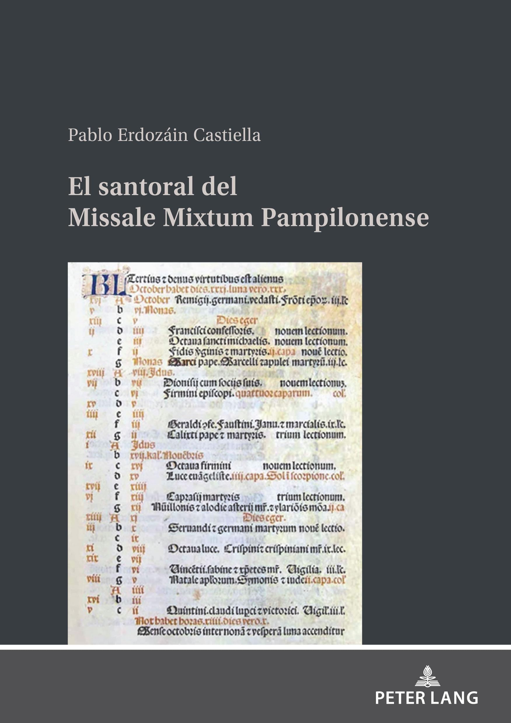 El santoral del Missale Mixtum Pampilonense Politics & History