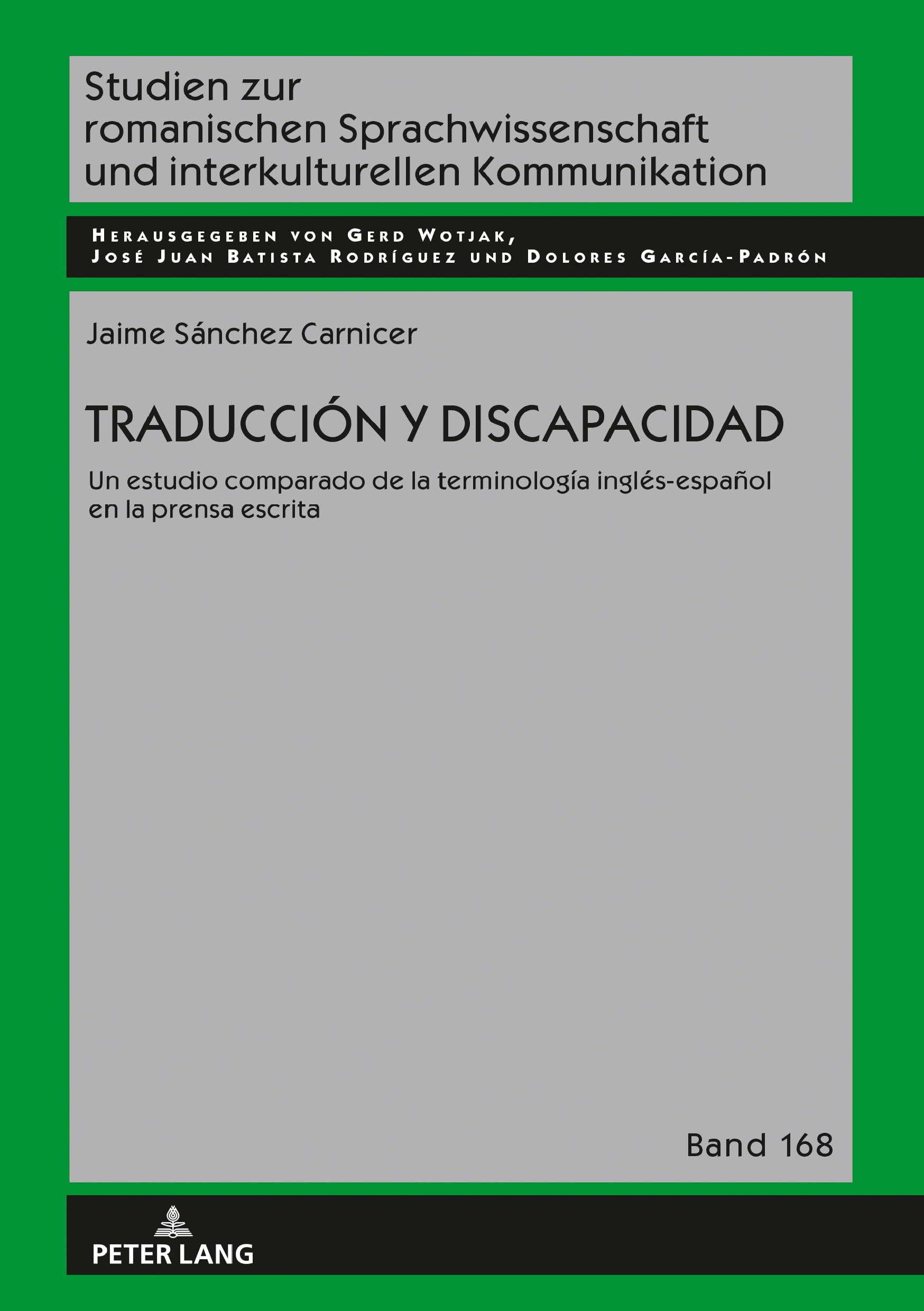 Traducción y discapacidad Media & Communication Books