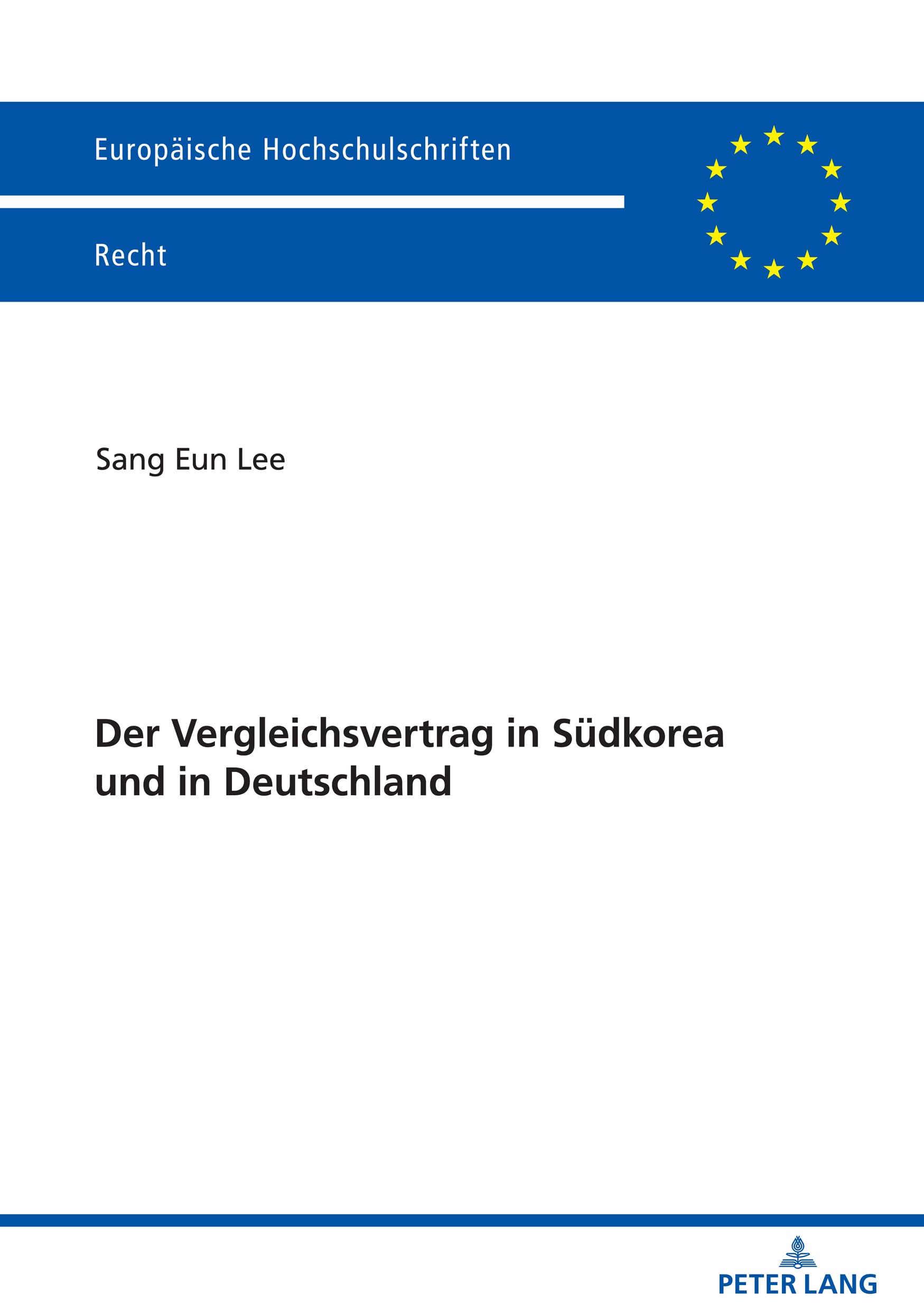 Der Vergleichsvertrag in Südkorea und in Deutschland Law