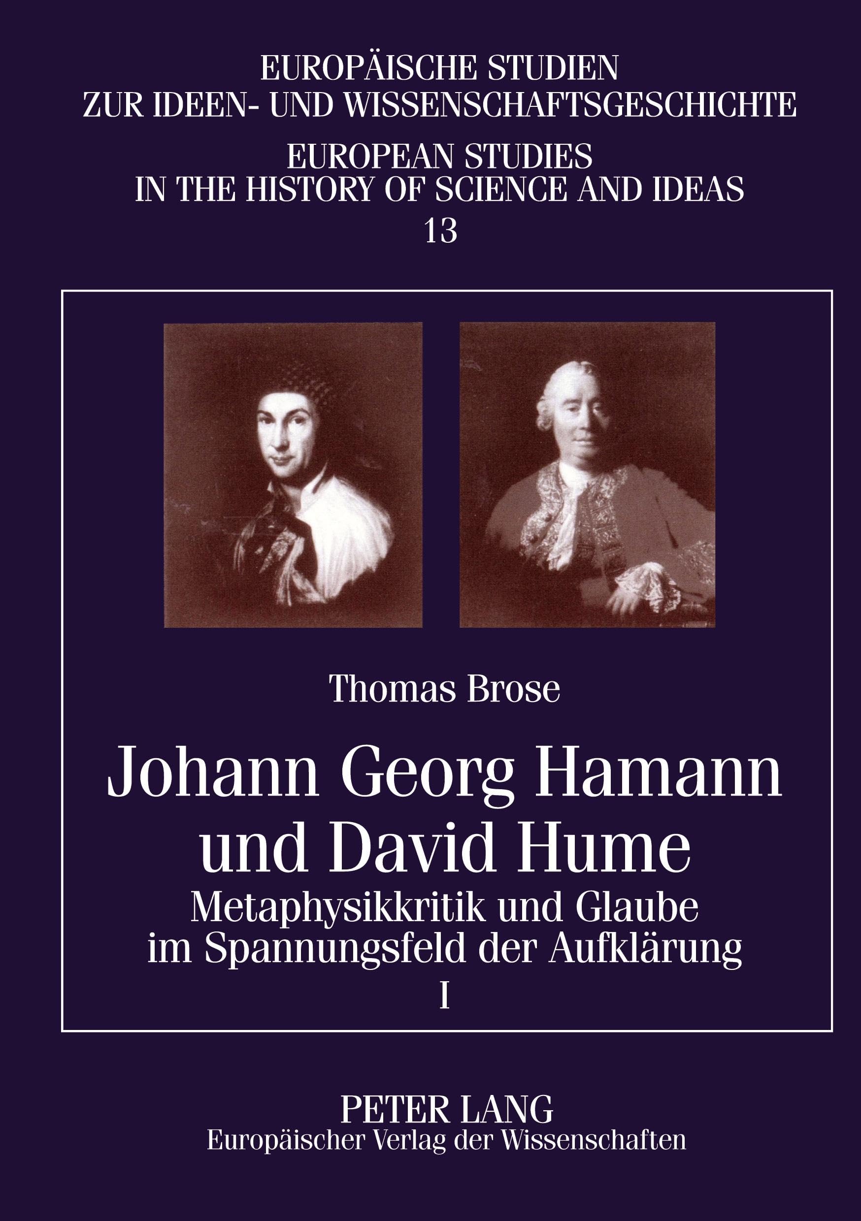 Johann Georg Hamann und David Hume Philosophy