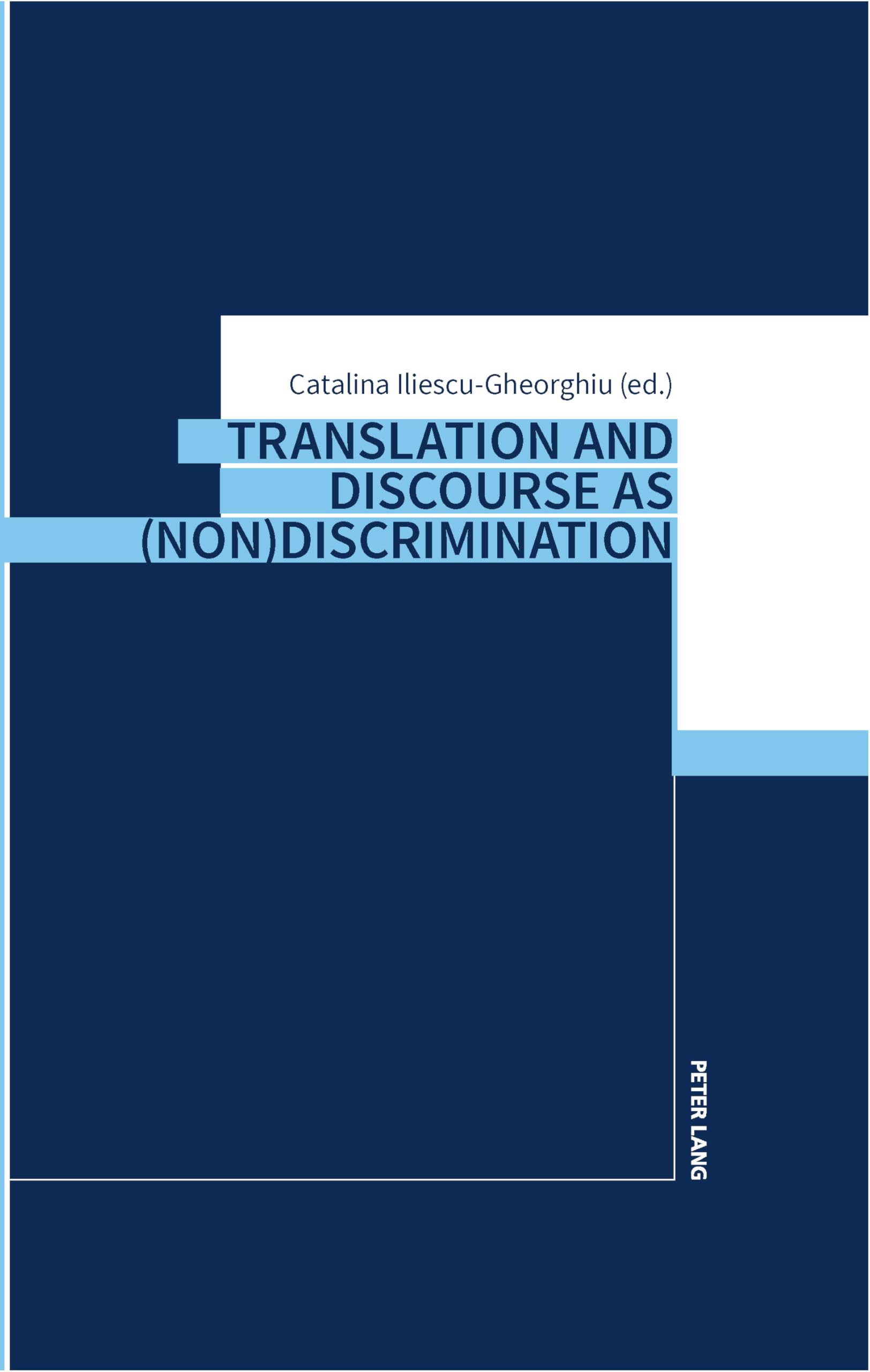 Translation and Discourse as (Non)Discrimination Books