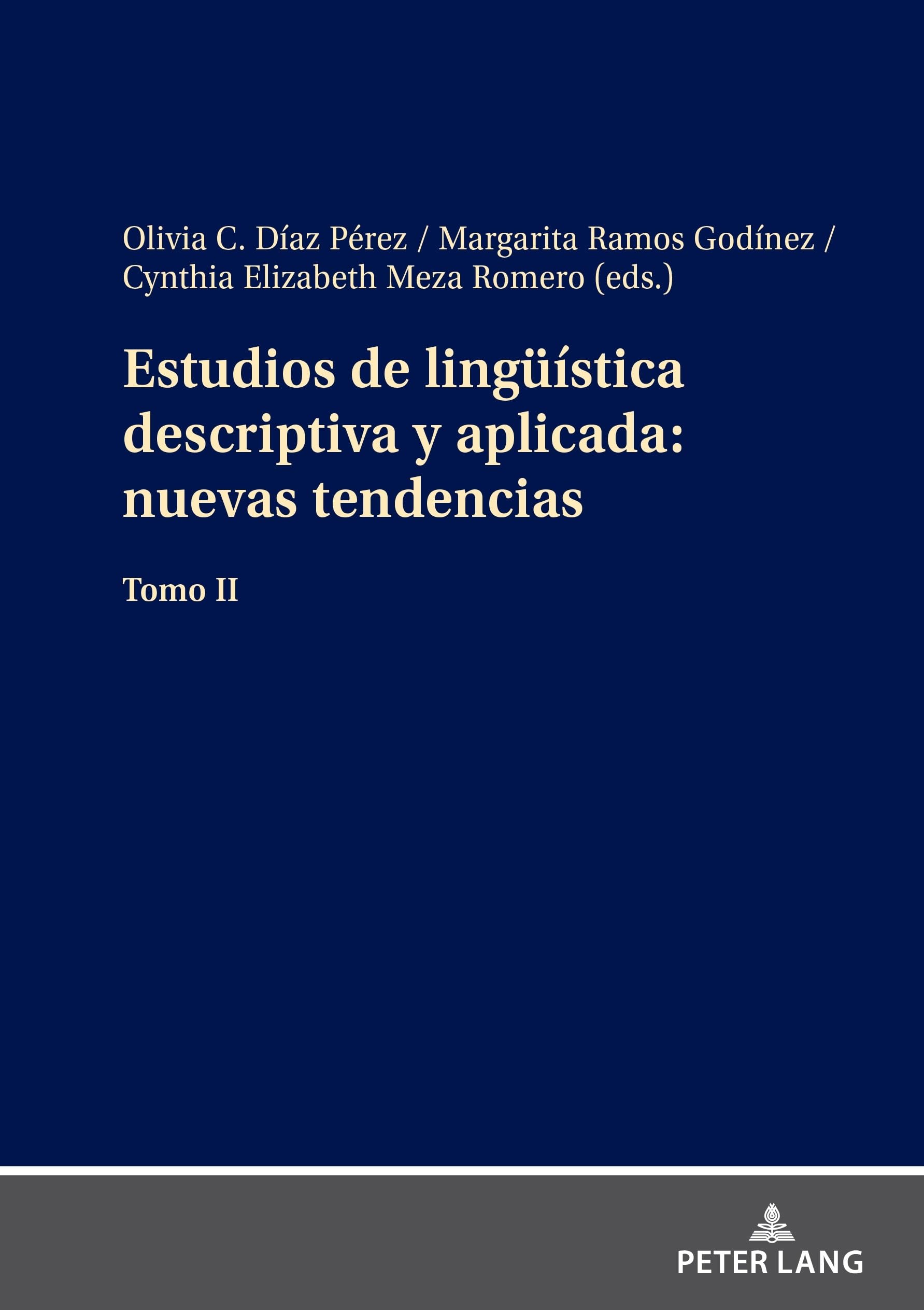 Estudios de lingüística descriptiva y aplicada: nuevas tendencias Social Sciences