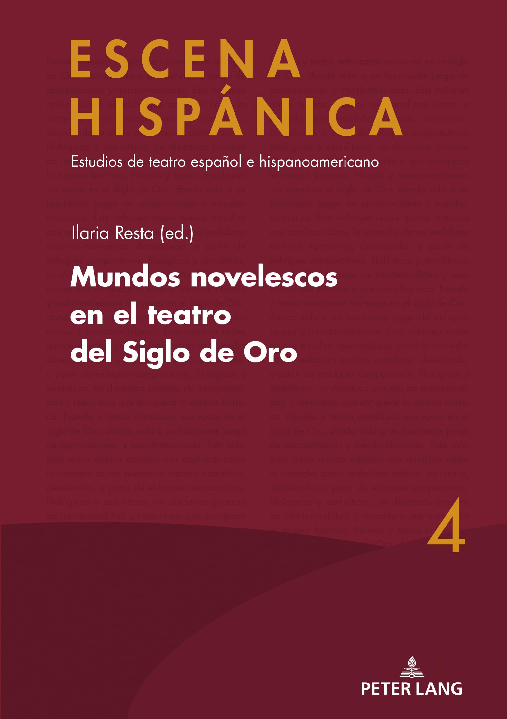 Mundos novelescos en el teatro del Siglo de Oro Drama