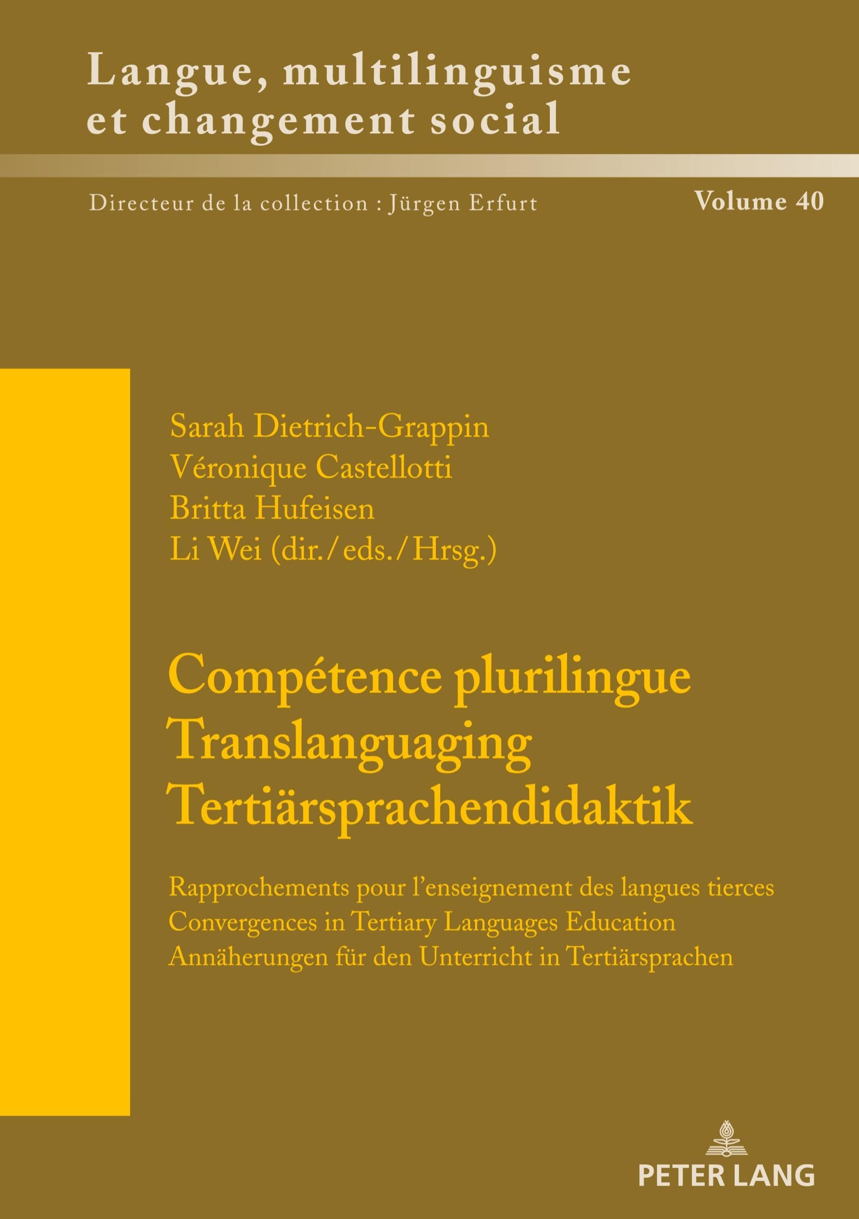 Compétence plurilingueTranslanguagingTertiärsprachendidaktik Social Sciences