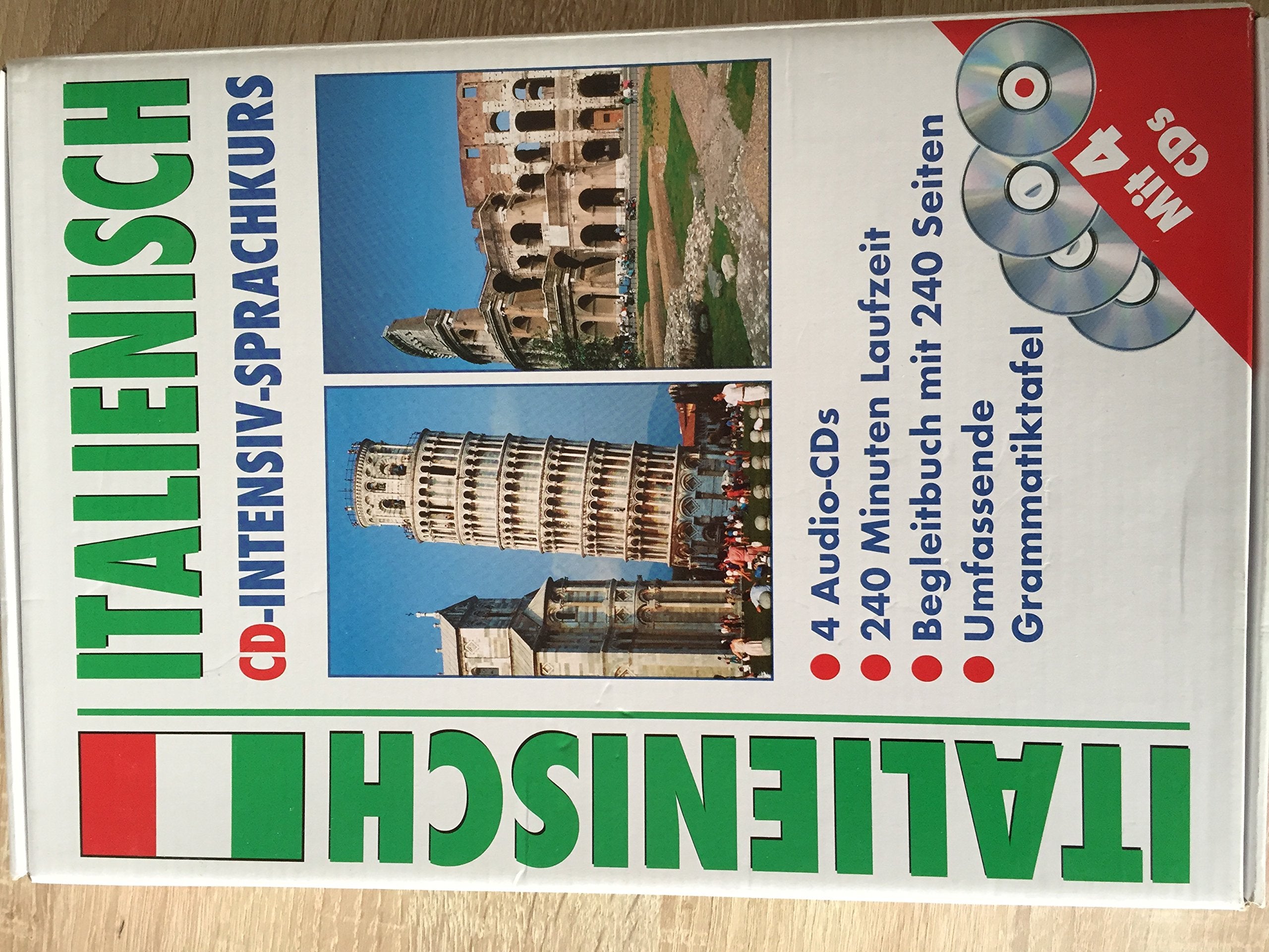 Italienisch Intensiv Sprachkurs mit Begleitbuch und 4 CD´s book