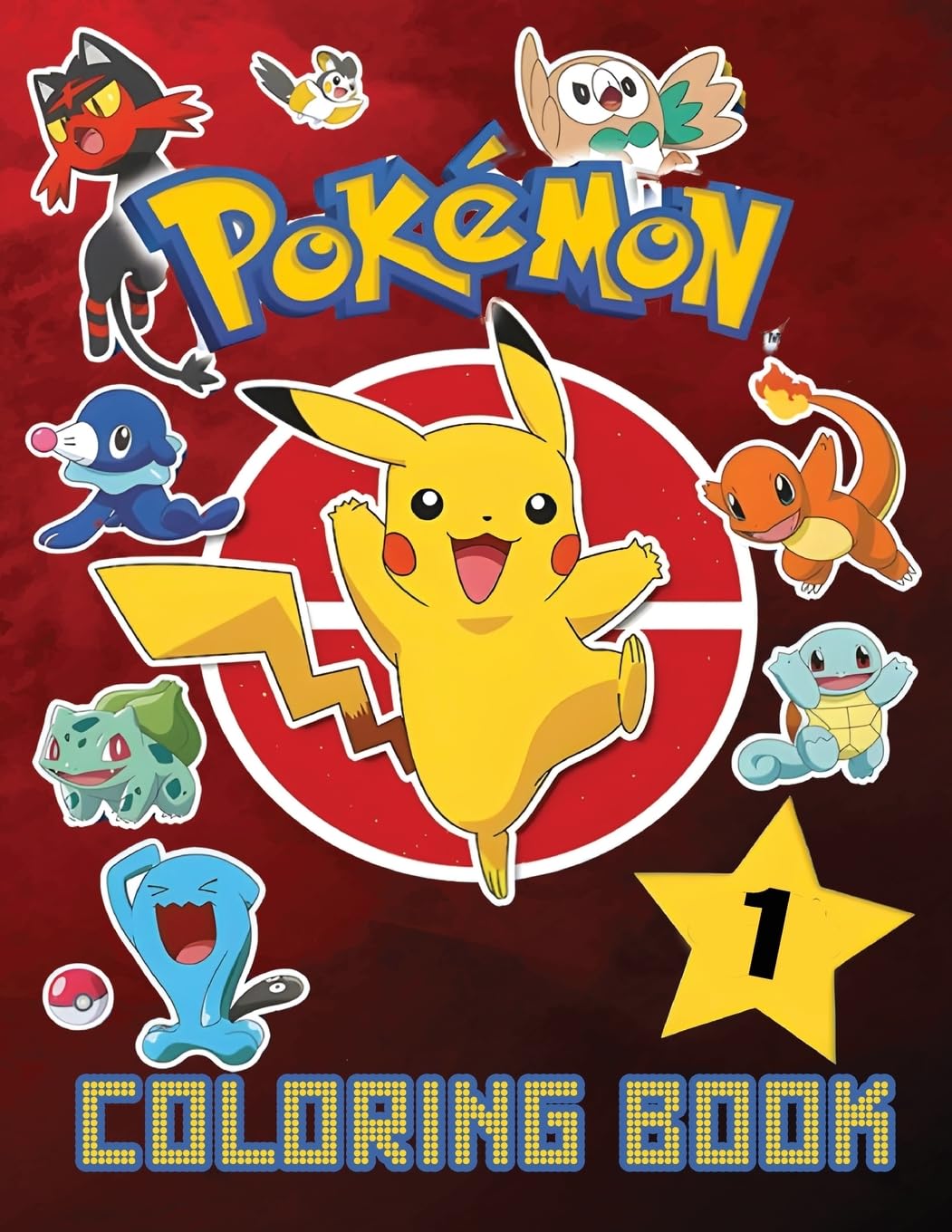 Pokémon Coloring Book: Amazing Fun Coloring Book for Kids Mathematics