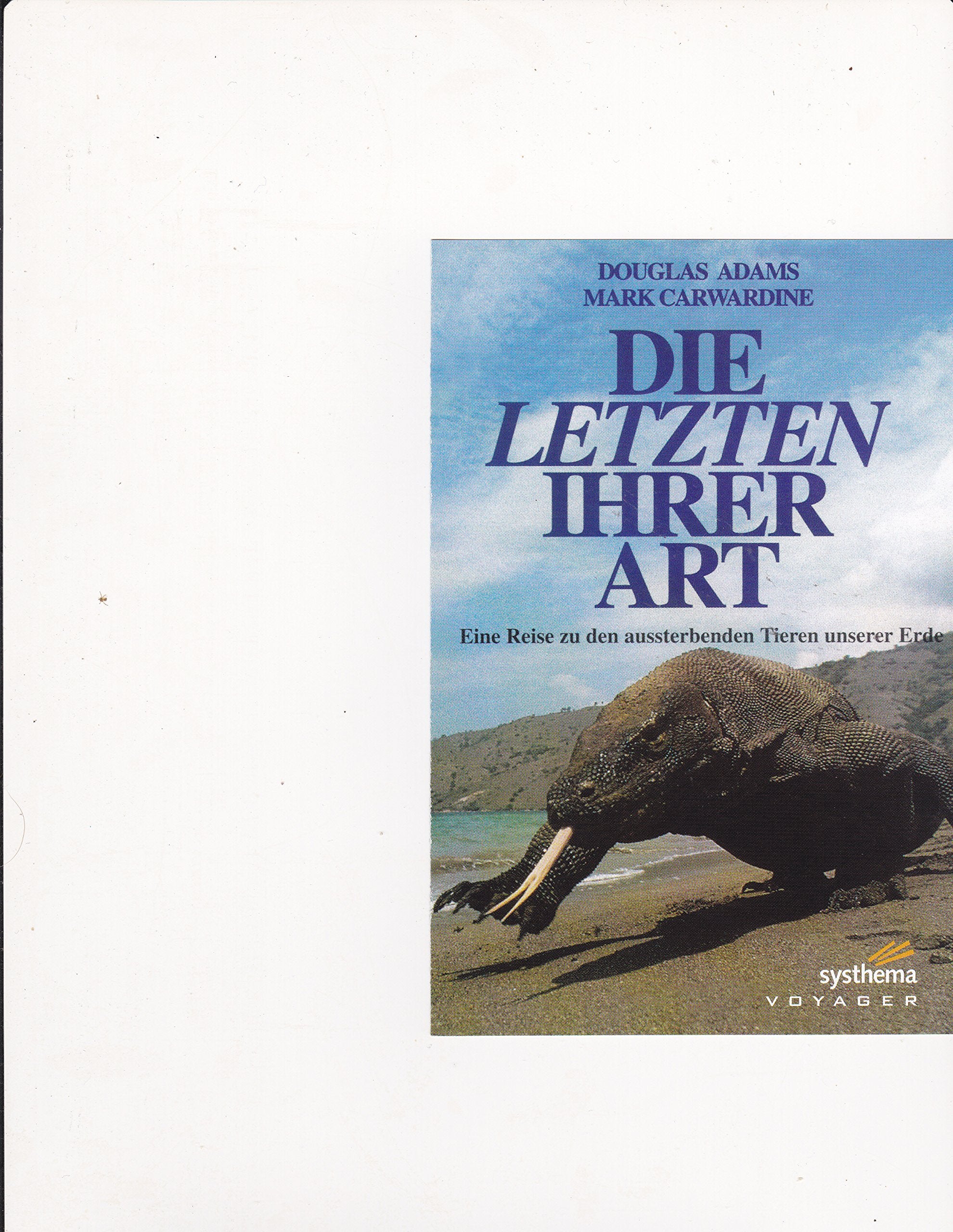 Die Letzten ihrer Art. CD- ROM. Eine Reise zu den aussterbenden Tieren unserer Erde Politics & Society