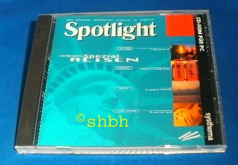 Spotlight Interaktiv Spezial Reisen. Pappkassette. CD- ROM für Windows 3.11 Foreign Languages ​​& Dictionaries