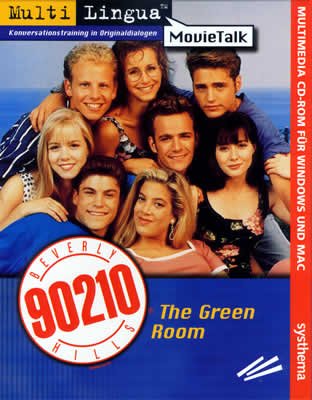 MultiLingua MovieTalk, CD-ROMs, Beverly Hills 90210, The Green Room, 1 CD-ROM in Jewelbox Music