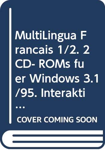 MultiLingua Francais 1/2. 2 CD- ROMs für Windows 3.1/95. Interaktiver Sprachkurs Foreign Languages ​​& Dictionaries