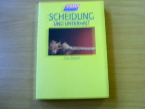 Scheidung und Unterhalt Legal advice Books