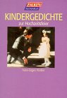Kindergedichte zur Hochzeitsfeier. Books