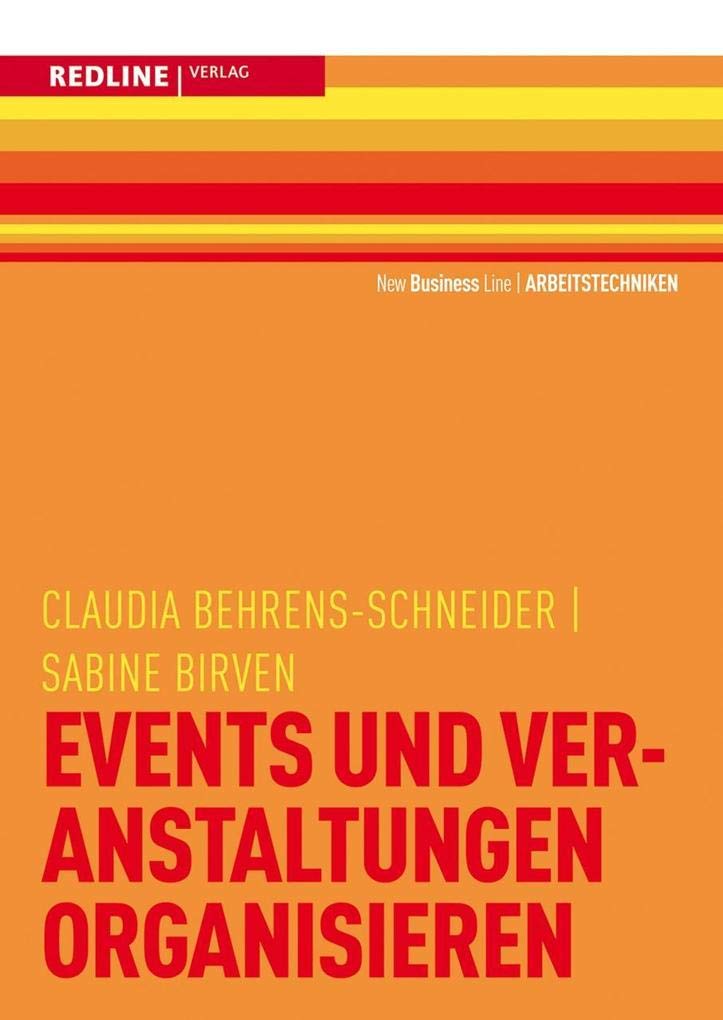 Events und Veranstaltungen organisieren Law