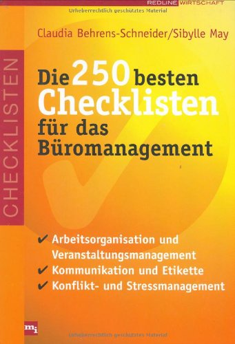 Die 250 besten Checklisten für das Büromanagement Law