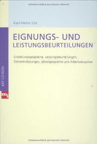Eignungs- und Leistungsbeurteilungen Law