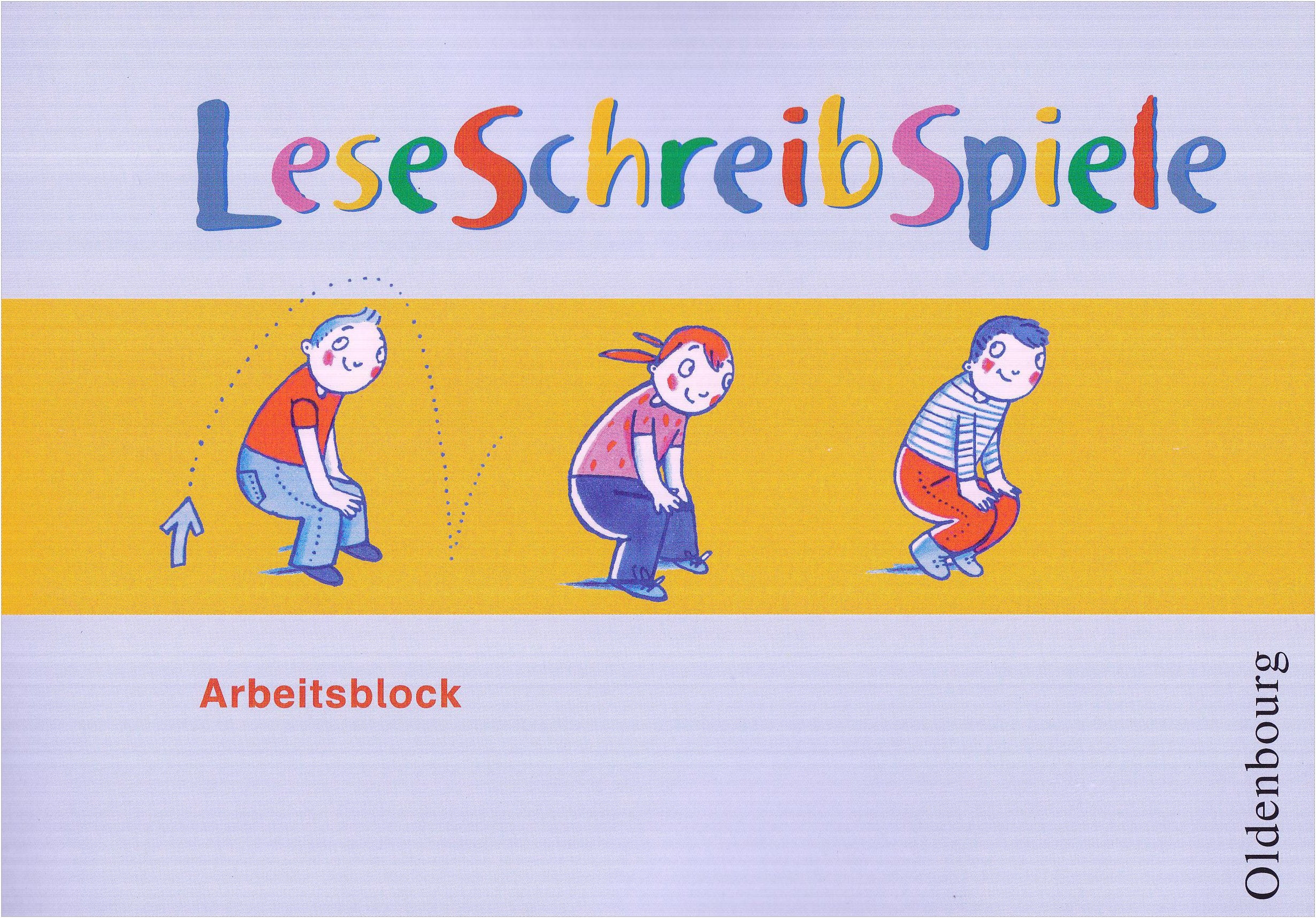 LeseSchreibSpiele Arbeitsblock Learning & Reference