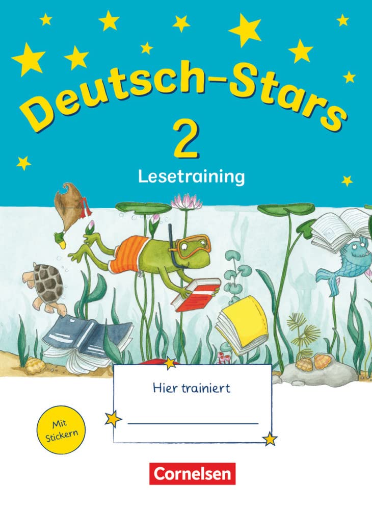 Deutsch-Stars 2. Schuljahr. Lesetraining Study Guides