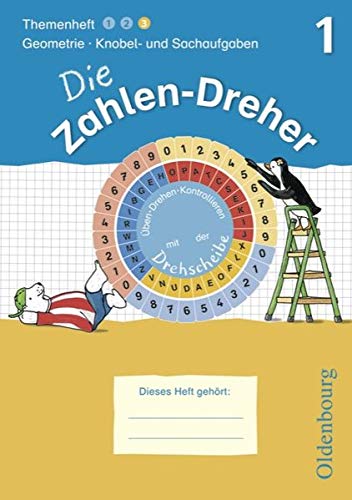 Die Zahlen-Dreher 1. Geometrie / Knobel- und Sachaufgaben Learning & Reference