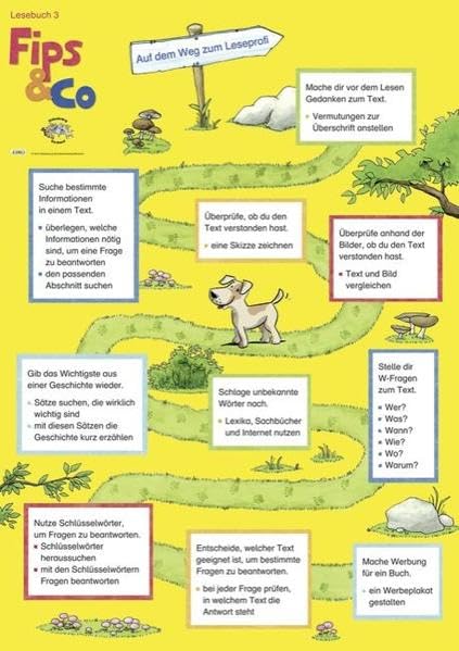 Fips & Co Lesebuch Poster 3 Ausgabe A (Oldenbourg Verbund) Learning & Reference