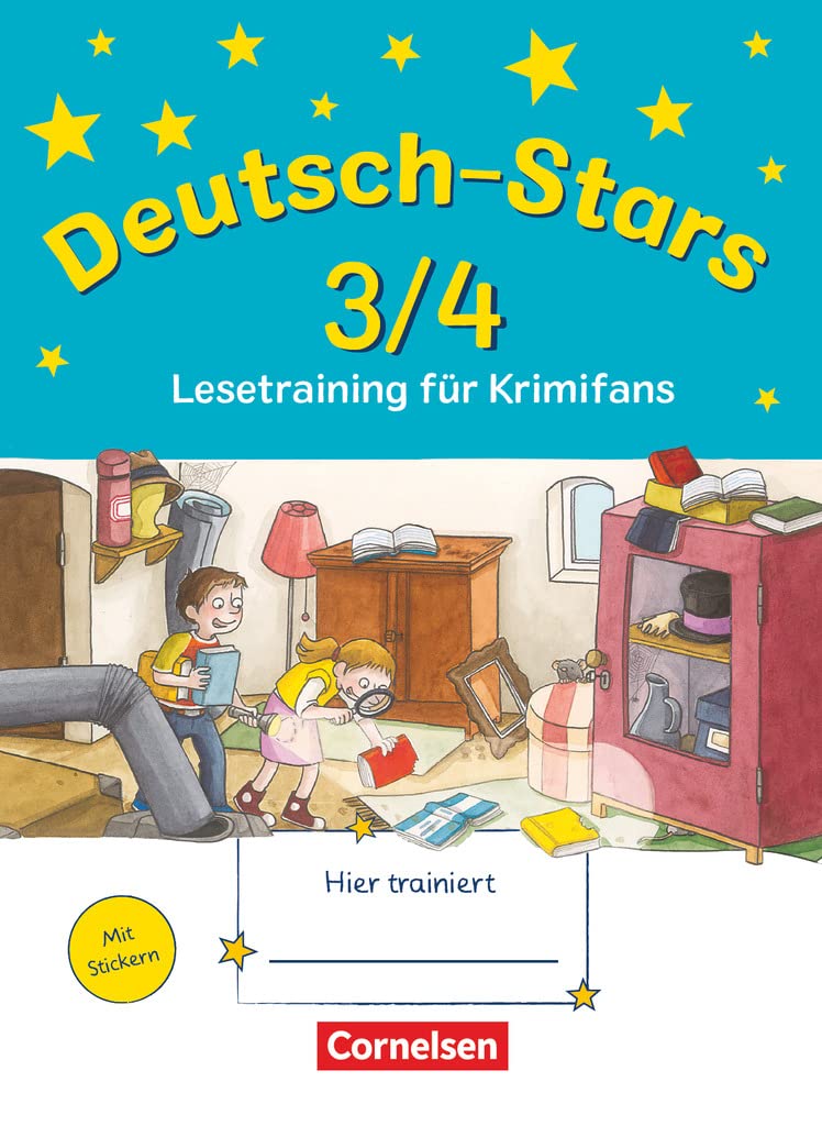Deutsch-Stars 3/4. Lesetraining für Krimifans Study Guides