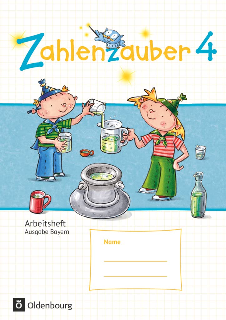Zahlenzauber 4. Ausgabe Bayern (Neuausgabe) . Arbeitsheft Study Guides