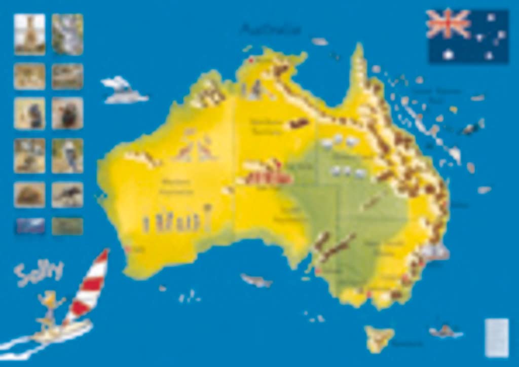 Sally - Zu allen Ausgaben - Zu allen Schuljahren: Australia - Poster Professional & Reference Books