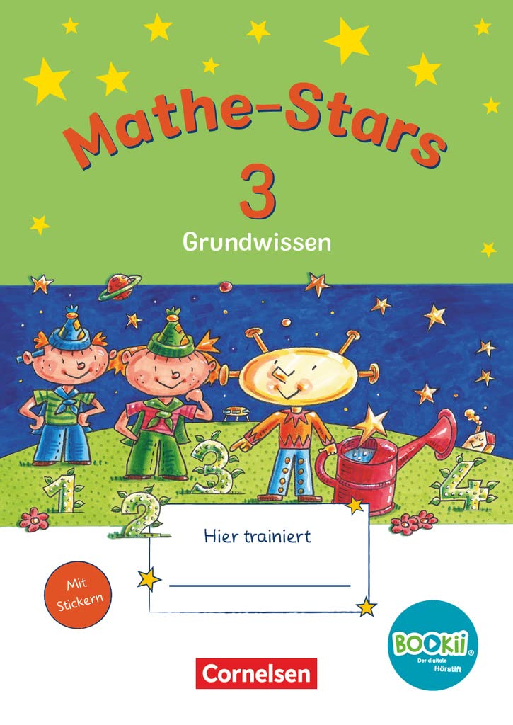 Mathe-Stars - Grundwissen - BOOKii-Ausgabe - 3. Schuljahr. Übungsheft mit  Lösungen Social Sciences