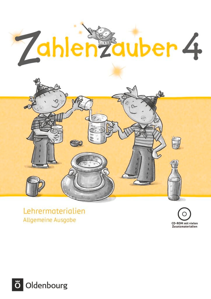 Zahlenzauber|Mathematik für Grundschulen|Allgemeine Ausgabe 2016|4. Schuljahr|NULL|NULL|Materialien für Lehrkräfte mit CD-ROM|NULL Learning & Reference