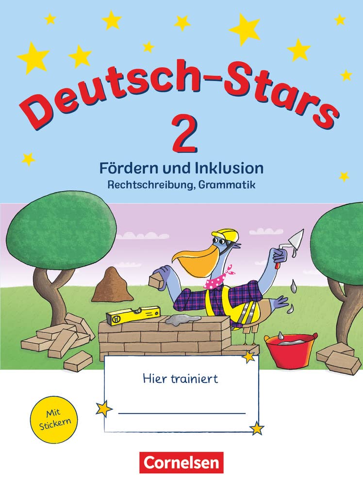 Deutsch-Stars - Allgemeine Ausgabe - 2. Schuljahr: Fördern und Inklusion - Übungsheft - Mit Lösungen Social Sciences