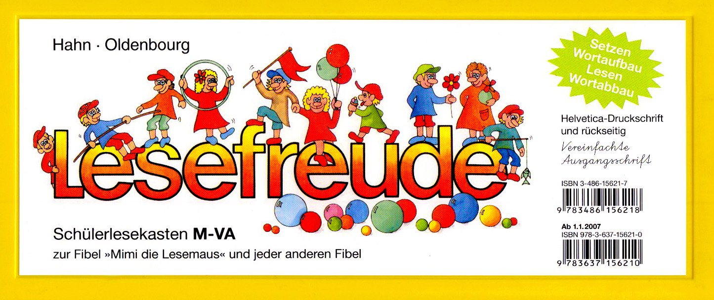 Schülerlesekästen "Lesefreude" M: Helvetica-Druckschrift mit vereinfachter Ausgangsschrift: Zur Fibel 'Mimi die Lesemaus' und jeder anderen Fibel book