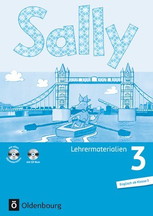 Sally 3 Lehrermaterialien im Ordner und mit 2 Audio-CDs und CD-ROM Books