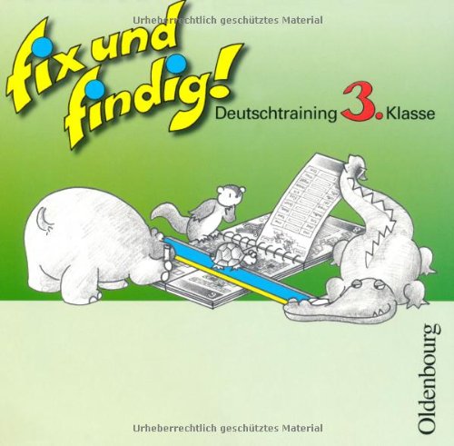 fix und findig!: 3. Schuljahr - Deutschtraining: Arbeitsheft Study Guides